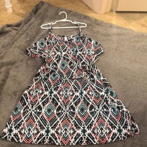 Aztec spaghetti strap sundress